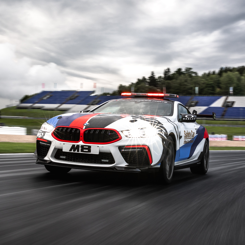 Illustration for article titled BMW Introduces M8 MotoGP Safety Car, Bringing New Life To Big M8 Meme